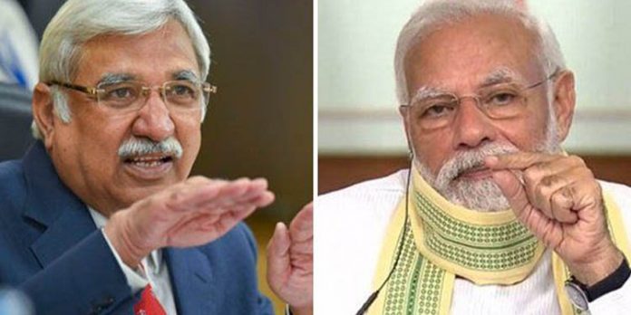 ഒരു രാജ്യം, ഒരു തെരഞ്ഞെടുപ്പ്’ നടത്താന് തയ്യാറാണെന്ന് പ്രഖ്യാപിച്ച് മുഖ്യ തെരഞ്ഞെടുപ്പ് കമ്മീഷണര് ഒരു രാജ്യം, ഒരു തെരഞ്ഞെടുപ്പ്’ നടത്താന് തയ്യാറാണെന്ന് പ്രഖ്യാപിച്ച് മുഖ്യ തെരഞ്ഞെടുപ്പ് കമ്മീഷണര്