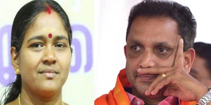 കെ സുരേന്ദ്രനെ ബിജെപി സംസ്ഥാന അധ്യക്ഷ സ്ഥാനത്തുനിന്നും മാറ്റണം : ശോഭാ സുരേന്ദ്രന് കെ സുരേന്ദ്രനെ ബിജെപി സംസ്ഥാന അധ്യക്ഷ സ്ഥാനത്തുനിന്നും മാറ്റണം : ശോഭാ സുരേന്ദ്രന്
