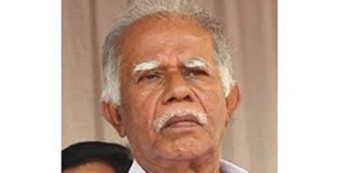 ജെ.ഡി.എസ് വിട്ട് പുതിയ പാര്ട്ടി രൂപീകരിക്കില്ലെന്ന് സി.കെ നാണു എം.എല്.എ ജെ.ഡി.എസ് വിട്ട് പുതിയ പാര്ട്ടി രൂപീകരിക്കില്ലെന്ന് സി.കെ നാണു എം.എല്.എ