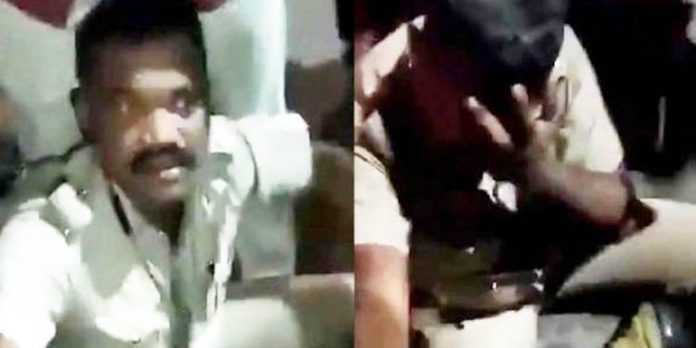 മദ്യലഹരിയില് യുവതിയെ കയറിപ്പിടിച്ച പോലീസുകാരനെ നാട്ടുകാര് മർദ്ദിച്ചു മദ്യലഹരിയില് യുവതിയെ കയറിപ്പിടിച്ച പോലീസുകാരനെ നാട്ടുകാര് മർദ്ദിച്ചു