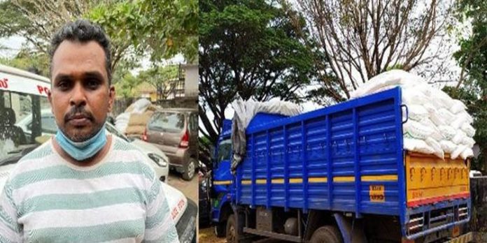 50 ലക്ഷം രൂപയുടെ 60 ചാക്ക് ഹാന്സ് പിടികൂടി ; ഒരാളെ അറസ്റ്റ് ചെയ്തു, അഞ്ച് വാഹനങ്ങള് കസ്റ്റഡിയിലെടുത്തു 50 ലക്ഷം രൂപയുടെ 60 ചാക്ക് ഹാന്സ് പിടികൂടി ; ഒരാളെ അറസ്റ്റ് ചെയ്തു, അഞ്ച് വാഹനങ്ങള് കസ്റ്റഡിയിലെടുത്തു