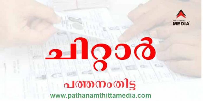 ചിറ്റാറില് ശക്തമായ രാഷ്ട്രീയപ്പോരാട്ടത്തിനു കളമൊരുങ്ങി ചിറ്റാറില് ശക്തമായ രാഷ്ട്രീയപ്പോരാട്ടത്തിനു കളമൊരുങ്ങി 
