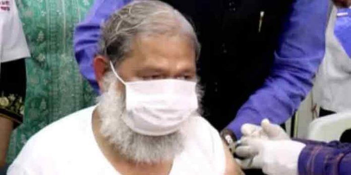 പരീക്ഷണ വാക്സിനെടുത്ത ഹരിയാന മന്ത്രിക്ക് കോവിഡ് സ്ഥിരീകരിച്ചു പരീക്ഷണ വാക്സിനെടുത്ത ഹരിയാന മന്ത്രിക്ക് കോവിഡ് സ്ഥിരീകരിച്ചു