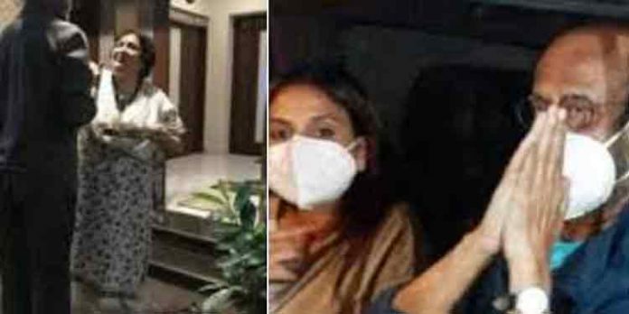 നടൻ രജനികാന്ത് ചെന്നൈയിലെ വീട്ടിൽ തിരിച്ചെത്തി നടൻ രജനികാന്ത് ചെന്നൈയിലെ വീട്ടിൽ തിരിച്ചെത്തി