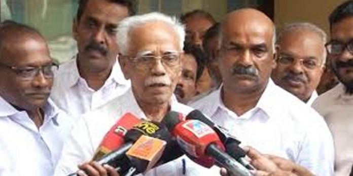 പാലാ അടക്കമുള്ള മുഴുവന് സീറ്റുകളിലും എന്സിപി തന്നെ മത്സരിക്കും ; സീറ്റ് വിട്ടുകൊടുത്ത് വിട്ടുവീഴ്ചക്കില്ലെന്നും ടി പി പീതാംബരന് പാലാ അടക്കമുള്ള മുഴുവന് സീറ്റുകളിലും എന്സിപി തന്നെ മത്സരിക്കും ; സീറ്റ് വിട്ടുകൊടുത്ത് വിട്ടുവീഴ്ചക്കില്ലെന്നും ടി പി പീതാംബരന്