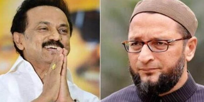 അസദുദ്ദീന് ഉവൈസിയെ തമിഴ്നാട്ടിലേക്ക് ക്ഷണിച്ച ഡി.എം.കെയുടെ നടപടിയില് മുസ്ലിംലീഗിന് അതൃപ്തി അസദുദ്ദീന് ഉവൈസിയെ തമിഴ്നാട്ടിലേക്ക് ക്ഷണിച്ച ഡി.എം.കെയുടെ നടപടിയില് മുസ്ലിംലീഗിന് അതൃപ്തി