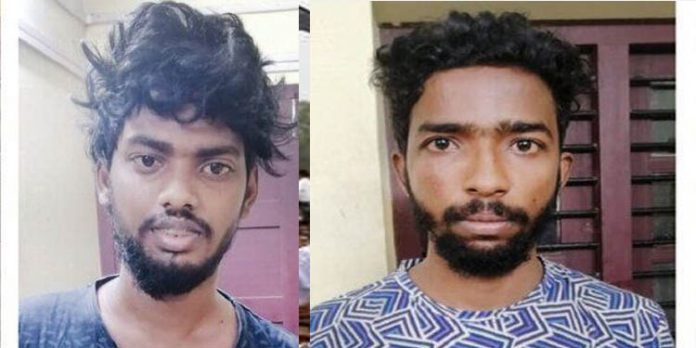 പെണ്കുട്ടിയോട് നഗ്ന ഫോട്ടോകള് ആവശ്യപ്പെട്ട് ഭീഷണിപ്പെടുത്തിയ സംഭവത്തില് രണ്ട് പേര് പിടിയില് പെണ്കുട്ടിയോട് നഗ്ന ഫോട്ടോകള് ആവശ്യപ്പെട്ട് ഭീഷണിപ്പെടുത്തിയ സംഭവത്തില് രണ്ട് പേര് പിടിയില്