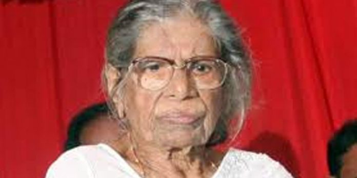 കെ.ആര് ഗൗരിയമ്മയെ ജെ.എസ്.എസ് സംസ്ഥാന ജനറല് സെക്രട്ടറി സ്ഥാനത്തുനിന്ന് ഒഴിവാക്കി കെ.ആര് ഗൗരിയമ്മയെ ജെ.എസ്.എസ് സംസ്ഥാന ജനറല് സെക്രട്ടറി സ്ഥാനത്തുനിന്ന് ഒഴിവാക്കി