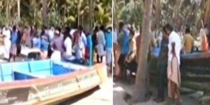 വള്ളം കാണാതായ സംഭവം ; നാല് മത്സ്യ തൊഴിലാളികളേയും രക്ഷപെടുത്തി വള്ളം കാണാതായ സംഭവം ; നാല് മത്സ്യ തൊഴിലാളികളേയും രക്ഷപെടുത്തി