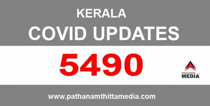 സംസ്ഥാനത്ത് ഇന്ന് 5490 പേര്ക്ക് കോവിഡ് സ്ഥിരീകരിച്ചു ; ജനിതക വകഭേദം വന്ന വൈറസ് പത്തനംതിട്ടയിലും സംസ്ഥാനത്ത് ഇന്ന് 5490 പേര്ക്ക് കോവിഡ് സ്ഥിരീകരിച്ചു ; ജനിതക വകഭേദം വന്ന വൈറസ് പത്തനംതിട്ടയിലും