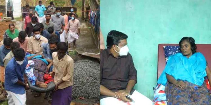 അപകടത്തില് പരുക്കേറ്റ് കിടപ്പിലായ ശെല്വിക്ക് സഹായവുമായി ജനീഷ് കുമാര് എംഎല്എ അപകടത്തില് പരുക്കേറ്റ് കിടപ്പിലായ ശെല്വിക്ക് സഹായവുമായി ജനീഷ് കുമാര് എംഎല്എ