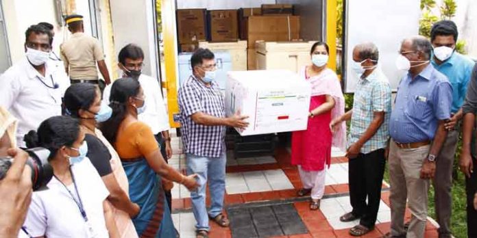 കോവിഡ് വാക്സിന് ജില്ലയിലെത്തി ; ആദ്യഘട്ട വിതരണം 16 മുതല് കോവിഡ് വാക്സിന് ജില്ലയിലെത്തി ; ആദ്യഘട്ട വിതരണം 16 മുതല്