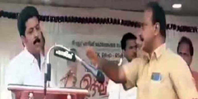 പിണറായിയുടെ ധാര്ഷ്ട്യം കുട്ടിസഖാക്കള്ക്കും ; പാര്ട്ടിയെ കുറ്റം പറഞ്ഞ ഐഎന്ടിയുസി നേതാവിനെ വേദിയില് നിന്ന് ഇറക്കി വിട്ടു പിണറായിയുടെ ധാര്ഷ്ട്യം കുട്ടിസഖാക്കള്ക്കും ; പാര്ട്ടിയെ കുറ്റം പറഞ്ഞ ഐഎന്ടിയുസി നേതാവിനെ വേദിയില് നിന്ന് ഇറക്കി വിട്ടു