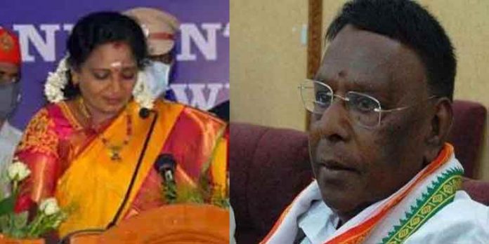 ഫെബ്രുവരി 22-നകം പുതുച്ചേരിയില് കോണ്ഗ്രസ് സര്ക്കാര് ഭൂരിപക്ഷം തെളിയിക്കണം : ഗവര്ണര് ഫെബ്രുവരി 22-നകം പുതുച്ചേരിയില് കോണ്ഗ്രസ് സര്ക്കാര് ഭൂരിപക്ഷം തെളിയിക്കണം : ഗവര്ണര്