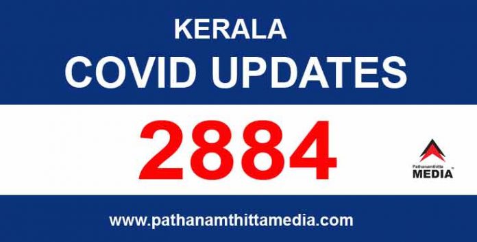സംസ്ഥാനത്ത് ഇന്ന് 2884 പേര്ക്ക് കൊവിഡ് സ്ഥിരീകരിച്ചു സംസ്ഥാനത്ത് ഇന്ന് 2884 പേര്ക്ക് കൊവിഡ് സ്ഥിരീകരിച്ചു