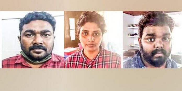 ഷൂട്ടിങ്ങിനായി എടുത്ത വാഹനങ്ങള് പണയപ്പെടുത്തി ലക്ഷങ്ങള് തട്ടിയെടുത്ത സംഭവം : യുവതി ഉള്പ്പടെ മൂന്നുപേര് പിടിയില് ഷൂട്ടിങ്ങിനായി എടുത്ത വാഹനങ്ങള് പണയപ്പെടുത്തി ലക്ഷങ്ങള് തട്ടിയെടുത്ത സംഭവം : യുവതി ഉള്പ്പടെ മൂന്നുപേര് പിടിയില്