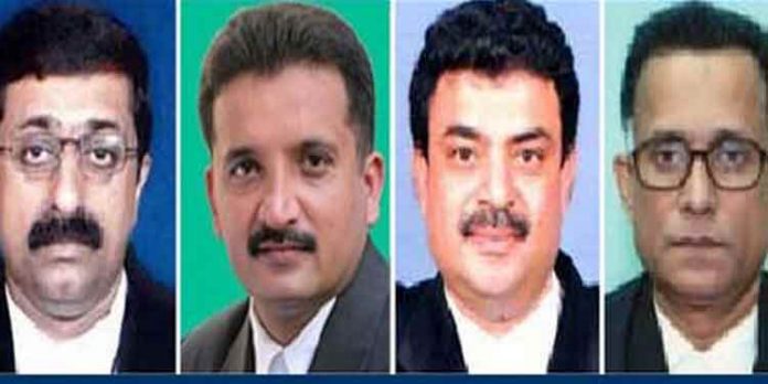 ഹൈക്കോടതിയിലേക്ക് നാല് പുതിയ ജഡ്ജിമാര് ഹൈക്കോടതിയിലേക്ക് നാല് പുതിയ ജഡ്ജിമാര്