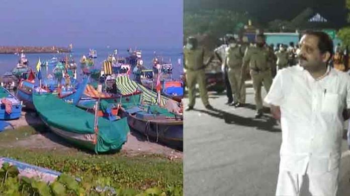 ആഴക്കടൽ മൽസ്യബന്ധന വിവാദം : തീരദേശ ഹർത്താൽ തുടങ്ങി ; ബോട്ടുകൾ ഇറങ്ങില്ല ആഴക്കടൽ മൽസ്യബന്ധന വിവാദം : തീരദേശ ഹർത്താൽ തുടങ്ങി ; ബോട്ടുകൾ ഇറങ്ങില്ല