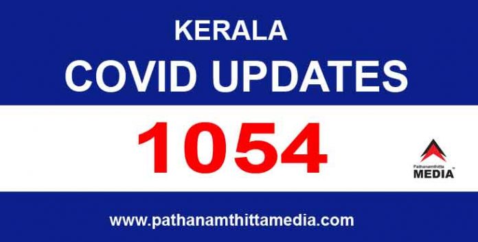 കേരളത്തില് ഇന്ന് 1054 പേര്ക്ക് കോവിഡ് സ്ഥിരീകരിച്ചു കേരളത്തില് ഇന്ന് 1054 പേര്ക്ക് കോവിഡ് സ്ഥിരീകരിച്ചു