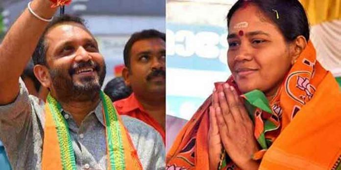 ശോഭാ സുരേന്ദ്രന് കഴക്കൂട്ടത്ത് മത്സരിക്കുമെന്ന് സൂചന ശോഭാ സുരേന്ദ്രന് കഴക്കൂട്ടത്ത് മത്സരിക്കുമെന്ന് സൂചന