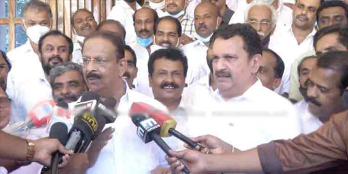 ഇനി ആരും പാർട്ടി വിടില്ലെന്ന് മുരളി ; രോഗത്തിന് മരുന്ന് നൽകിയെന്ന് സുധാകരൻ ഇനി ആരും പാർട്ടി വിടില്ലെന്ന് മുരളി ; രോഗത്തിന് മരുന്ന് നൽകിയെന്ന് സുധാകരൻ
