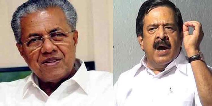 മുഖ്യമന്ത്രി പെരുമാറ്റച്ചട്ടം ലംഘിച്ചു : രമേശ് ചെന്നിത്തല പരാതി നല്കി മുഖ്യമന്ത്രി പെരുമാറ്റച്ചട്ടം ലംഘിച്ചു : രമേശ് ചെന്നിത്തല പരാതി നല്കി