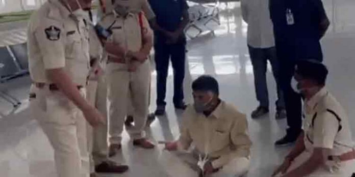 ചന്ദ്രബാബു നായിഡു പോലീസ് കസ്റ്റഡിയില് ചന്ദ്രബാബു നായിഡു പോലീസ് കസ്റ്റഡിയില്