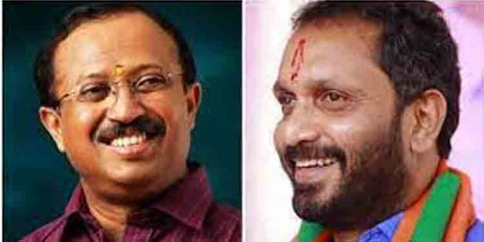 കേരളത്തിലെ രണ്ട് തൊരപ്പന്മാരാണ് മുരളിധരനും സുരേന്ദ്രനുമെന്ന് ബി.ജെ.പി കോഴിക്കോട് ജില്ലാ സെക്രട്ടറി ചക്രായുധന് തളത്തില് കേരളത്തിലെ രണ്ട് തൊരപ്പന്മാരാണ് മുരളിധരനും സുരേന്ദ്രനുമെന്ന് ബി.ജെ.പി കോഴിക്കോട് ജില്ലാ സെക്രട്ടറി ചക്രായുധന് തളത്തില്