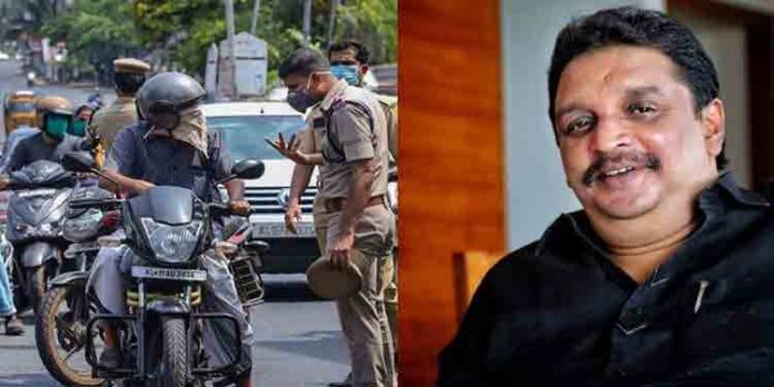 കോവിഡിന്റെ മറവില് പോലീസിന്റെ പോക്കറ്റടി ; ജനങ്ങളെ കറവപ്പശുക്കളായി കാണുന്ന ഈ പ്രവണത ഇനിയെങ്കിലും അവസാനിപ്പിച്ചുകൂടെ – ഷിബു ബേബി ജോണ് കോവിഡിന്റെ മറവില് പോലീസിന്റെ പോക്കറ്റടി ; ജനങ്ങളെ കറവപ്പശുക്കളായി കാണുന്ന ഈ പ്രവണത ഇനിയെങ്കിലും അവസാനിപ്പിച്ചുകൂടെ – ഷിബു ബേബി ജോണ്