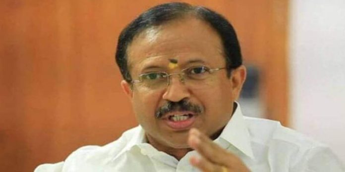 ’20 മണ്ഡലങ്ങളിൽ സിപിഎം കോൺഗ്രസ് ധാരണ’ : ജനഹിതത്തിനെതിരായ അവിശുദ്ധ സഖ്യമെന്ന് വി മുരളീധരൻ ’20 മണ്ഡലങ്ങളിൽ സിപിഎം കോൺഗ്രസ് ധാരണ’ : ജനഹിതത്തിനെതിരായ അവിശുദ്ധ സഖ്യമെന്ന് വി മുരളീധരൻ