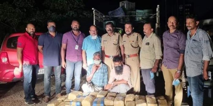 മാങ്ങയുടെ മറവിൽ കഞ്ചാവ് കടത്ത് ;150 കിലോ കഞ്ചാവുമായി കൊച്ചിയിൽ രണ്ടു പേരെ പിടികൂടി മാങ്ങയുടെ മറവിൽ കഞ്ചാവ് കടത്ത് ;150 കിലോ കഞ്ചാവുമായി കൊച്ചിയിൽ രണ്ടു പേരെ പിടികൂടി