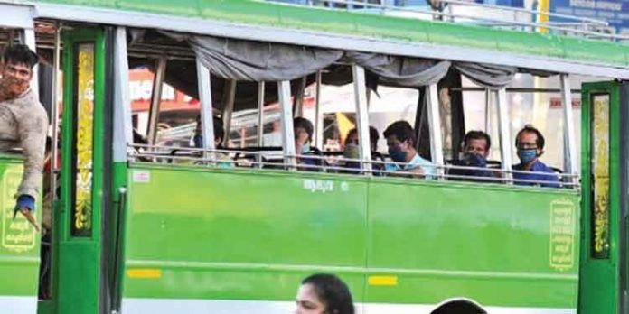 കോവിഡ് നിയന്ത്രണങ്ങളില് ഇളവു വേണമെന്ന് സ്വകാര്യ ബസുടമകള് ; നിന്നുകൊണ്ടുള്ള യാത്ര അനുവദിക്കണം കോവിഡ് നിയന്ത്രണങ്ങളില് ഇളവു വേണമെന്ന് സ്വകാര്യ ബസുടമകള് ; നിന്നുകൊണ്ടുള്ള യാത്ര അനുവദിക്കണം