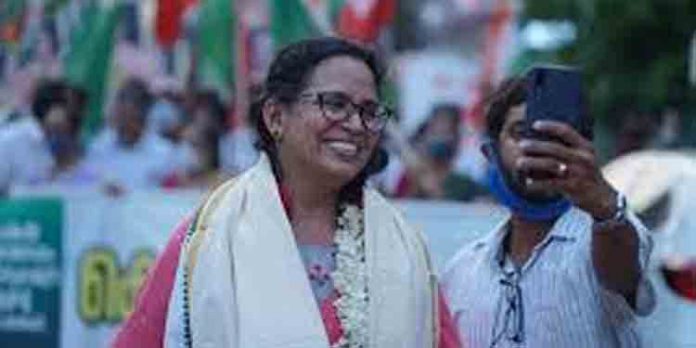 വടകരയില് താരമായി കെ.കെ രമ വടകരയില് താരമായി കെ.കെ രമ