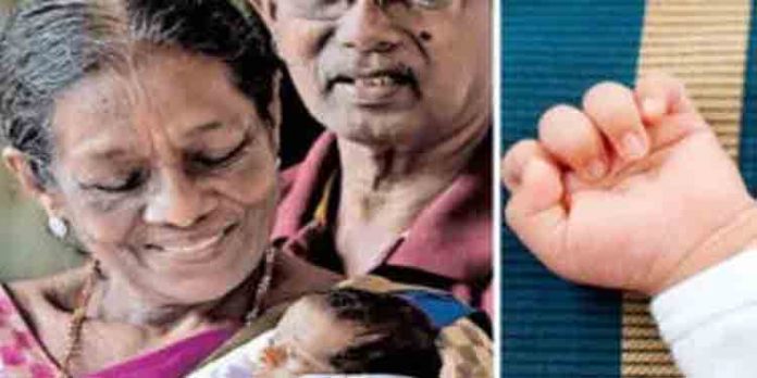 കൃത്രിമ ഗര്ഭധാരണത്തിലൂടെ എഴുപത്തിയൊന്നുകാരി പ്രസവിച്ച കുഞ്ഞ് പാല് തൊണ്ടയില് കുടുങ്ങി മരിച്ചു കൃത്രിമ ഗര്ഭധാരണത്തിലൂടെ എഴുപത്തിയൊന്നുകാരി പ്രസവിച്ച കുഞ്ഞ് പാല് തൊണ്ടയില് കുടുങ്ങി മരിച്ചു