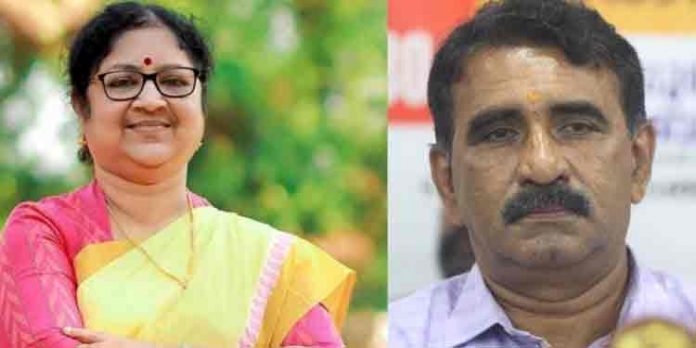 വിദ്യാഭ്യാസമന്ത്രി ആര്.ബിന്ദു പ്രൊഫസര് അല്ല ; കളവു പറഞ്ഞ് സത്യപ്രതിജ്ഞ ചെയ്തു – ബി ഗോപാലകൃഷ്ണന് വിദ്യാഭ്യാസമന്ത്രി ആര്.ബിന്ദു പ്രൊഫസര് അല്ല ; കളവു പറഞ്ഞ് സത്യപ്രതിജ്ഞ ചെയ്തു – ബി ഗോപാലകൃഷ്ണന്