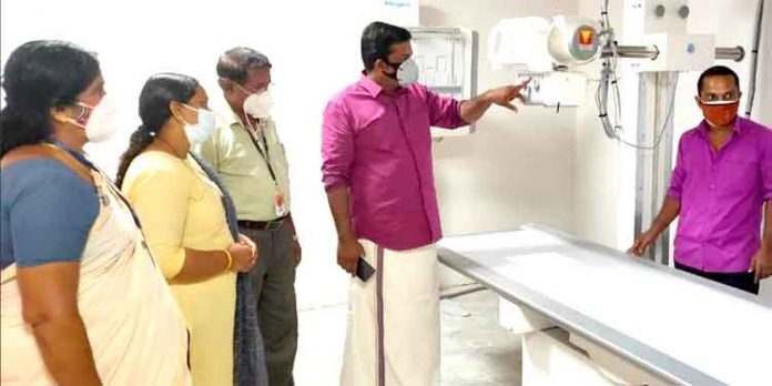കോന്നി ഗവ. മെഡിക്കല് കോളജില് ആധുനിക എക്സ്-റേ യൂണിറ്റ് കമ്മീഷന് ചെയ്തു കോന്നി ഗവ. മെഡിക്കല് കോളജില് ആധുനിക എക്സ്-റേ യൂണിറ്റ് കമ്മീഷന് ചെയ്തു