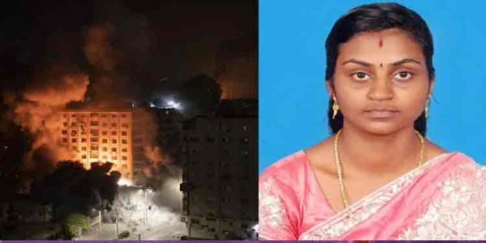 ഇസ്രയേലില് ഹമാസ് റോക്കറ്റാക്രമണത്തില് കൊല്ലപ്പെട്ട മലയാളി നഴ്സ് സൗമ്യയുടെ മൃതദേഹം നാട്ടിലെത്തിക്കും ഇസ്രയേലില് ഹമാസ് റോക്കറ്റാക്രമണത്തില് കൊല്ലപ്പെട്ട മലയാളി നഴ്സ് സൗമ്യയുടെ മൃതദേഹം നാട്ടിലെത്തിക്കും