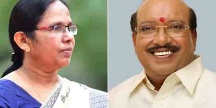 കെ.കെ ശൈലജയ്ക്ക് അമാനുഷിക പരിവേഷം നല്കാന് നീക്കമെന്ന് വെള്ളാപ്പള്ളി നടേശന് കെ.കെ ശൈലജയ്ക്ക് അമാനുഷിക പരിവേഷം നല്കാന് നീക്കമെന്ന് വെള്ളാപ്പള്ളി നടേശന്