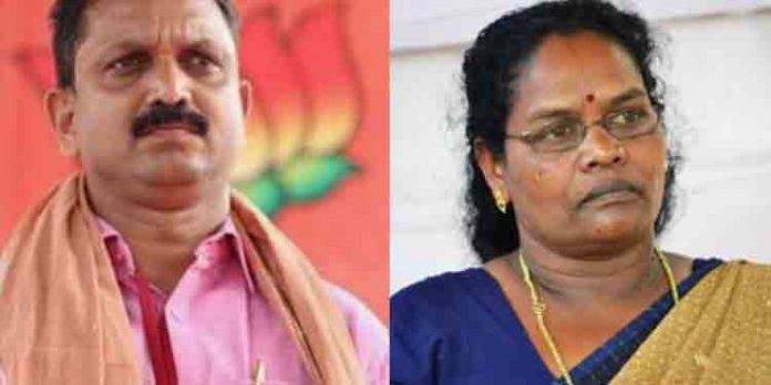 കോഴക്കേസില് ബി.ജെ.പി വയനാട് ജില്ലാ ജനറല് സെക്രട്ടറി പ്രശാന്ത് മലവയലിനെ ചോദ്യം ചെയ്യുന്നു കോഴക്കേസില് ബി.ജെ.പി വയനാട് ജില്ലാ ജനറല് സെക്രട്ടറി പ്രശാന്ത് മലവയലിനെ ചോദ്യം ചെയ്യുന്നു
