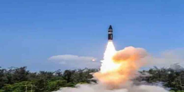 ഇന്ത്യയുടെ ഏറ്റവും പുതിയ മിസൈലായ അഗ്നി പ്രൈമിന്റെ പരീക്ഷണം വിജയകരം ഇന്ത്യയുടെ ഏറ്റവും പുതിയ മിസൈലായ അഗ്നി പ്രൈമിന്റെ പരീക്ഷണം വിജയകരം