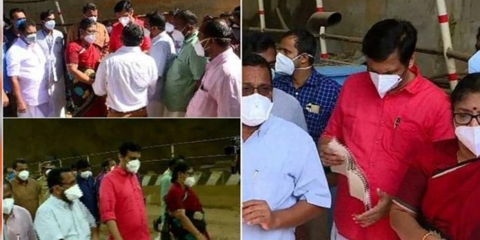 കുതിരാൻ തുരങ്കം എത്രയും പെട്ടെന്ന് തുറക്കാൻ സർക്കാർ ശ്രമം ; മന്ത്രിമാരുടെ സംഘം കുതിരാൻ സന്ദർശിച്ചു കുതിരാൻ തുരങ്കം എത്രയും പെട്ടെന്ന് തുറക്കാൻ സർക്കാർ ശ്രമം ; മന്ത്രിമാരുടെ സംഘം കുതിരാൻ സന്ദർശിച്ചു