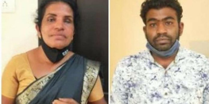 കര്ണാടക മദ്യവുമായി റിട്ടയേഡ് അധ്യാപികയും യുവാവും അറസ്റ്റിലായി കര്ണാടക മദ്യവുമായി റിട്ടയേഡ് അധ്യാപികയും യുവാവും അറസ്റ്റിലായി