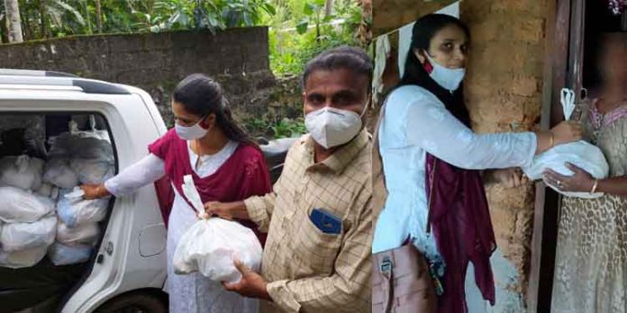 പത്തനംതിട്ട നഗരസഭാ നാലാം വാര്ഡിലെ ജനങ്ങള്ക്ക് ഭക്ഷ്യ കിറ്റുകളുമായി ദമ്പതികള് പത്തനംതിട്ട നഗരസഭാ നാലാം വാര്ഡിലെ ജനങ്ങള്ക്ക് ഭക്ഷ്യ കിറ്റുകളുമായി ദമ്പതികള്