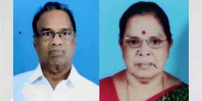 വീടിന് സമീപത്തെ വിറക് പുരയില് അധ്യാപകദമ്പതിമാരെ മരിച്ച നിലയില് കണ്ടെത്തി വീടിന് സമീപത്തെ വിറക് പുരയില് അധ്യാപകദമ്പതിമാരെ മരിച്ച നിലയില് കണ്ടെത്തി