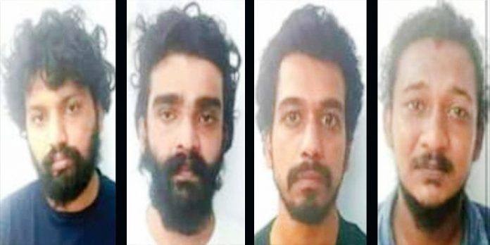 എം.ഡി.എം.എ. മയക്കുമരുന്നുമായി കോഴിക്കോട്ട് നാല് യുവാക്കള് പിടിയില് എം.ഡി.എം.എ. മയക്കുമരുന്നുമായി കോഴിക്കോട്ട് നാല് യുവാക്കള് പിടിയില്