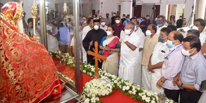 നാടിന്റെ നന്മ ആഗ്രഹിച്ച വ്യക്തിയായിരുന്നു പരിശുദ്ധ കാതോലിക്ക ബാവ : മുഖ്യമന്ത്രി നാടിന്റെ നന്മ ആഗ്രഹിച്ച വ്യക്തിയായിരുന്നു പരിശുദ്ധ കാതോലിക്ക ബാവ : മുഖ്യമന്ത്രി