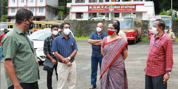 പമ്പയിലേക്കുള്ള രണ്ടു ബസ് സര്വീസുകള് പുനരാരംഭിക്കും: ജില്ലാ കളക്ടര് പമ്പയിലേക്കുള്ള രണ്ടു ബസ് സര്വീസുകള് പുനരാരംഭിക്കും: ജില്ലാ കളക്ടര്