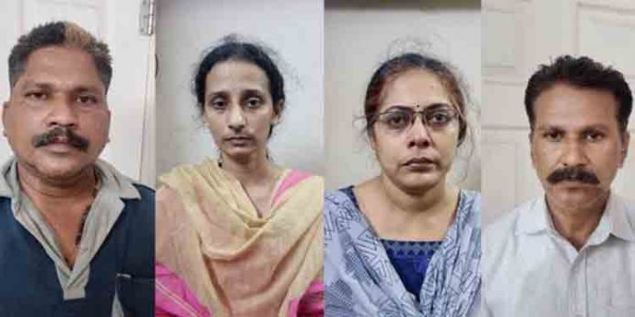 വാടക തര്ക്കത്തെ തുടര്ന്ന് മര്ദനമേറ്റ് യുവാവ് മരിച്ച സംഭവത്തില് നാല് പേര് അറസ്റ്റില് വാടക തര്ക്കത്തെ തുടര്ന്ന് മര്ദനമേറ്റ് യുവാവ് മരിച്ച സംഭവത്തില് നാല് പേര് അറസ്റ്റില്