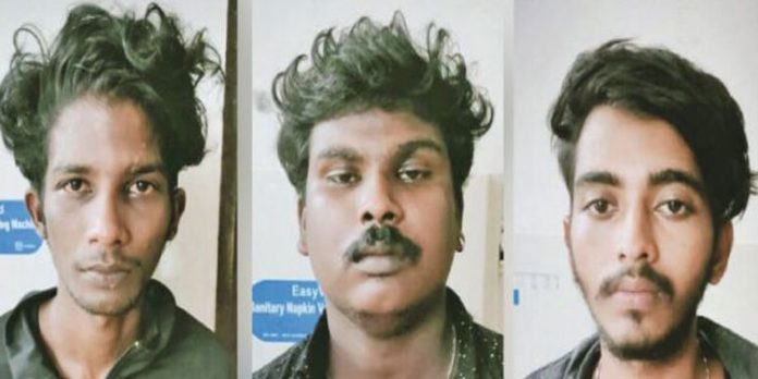 യുവാവിനെ കത്തി കാണിച്ച് തട്ടിക്കൊണ്ടുപോയി പണവും മൊബൈല് ഫോണും കവര്ന്നു ; മൂന്നുപേര് അറസ്റ്റില് യുവാവിനെ കത്തി കാണിച്ച് തട്ടിക്കൊണ്ടുപോയി പണവും മൊബൈല് ഫോണും കവര്ന്നു ; മൂന്നുപേര് അറസ്റ്റില്