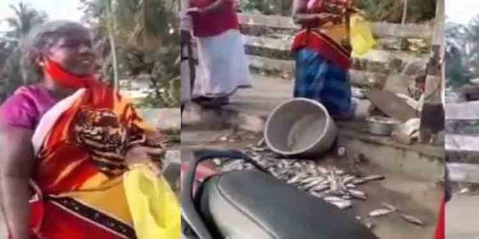 മീനും പാത്രവും തട്ടിത്തെറിപ്പിച്ചത് പോലീസുകാരന് തന്നെയാണെന്ന് ആവര്ത്തിച്ച് മരിയ പുഷ്പം മീനും പാത്രവും തട്ടിത്തെറിപ്പിച്ചത് പോലീസുകാരന് തന്നെയാണെന്ന് ആവര്ത്തിച്ച് മരിയ പുഷ്പം